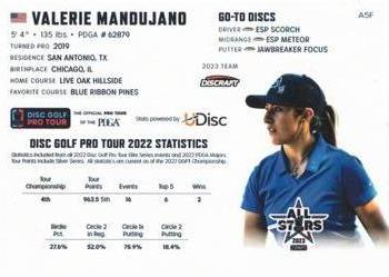 2023 Disc Golf Pro Tour - All-Stars #A5F Valerie Mandujano Back